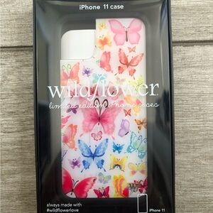 Wildflower Multi-colored Butterflies iPhone 11 case 🦋🦋